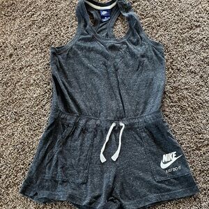 Nike Charcoal Sleeveless Romper
